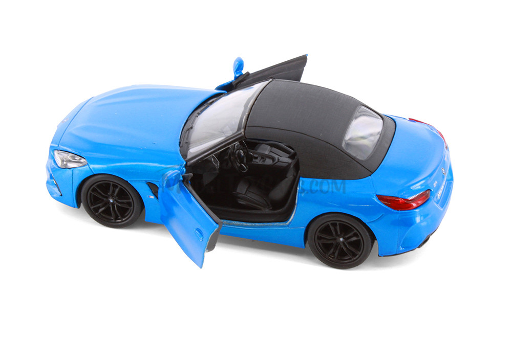 BMW Z4, Blue - Kinsmart 5419D - 1/34 scale Diecast Model Toy Car