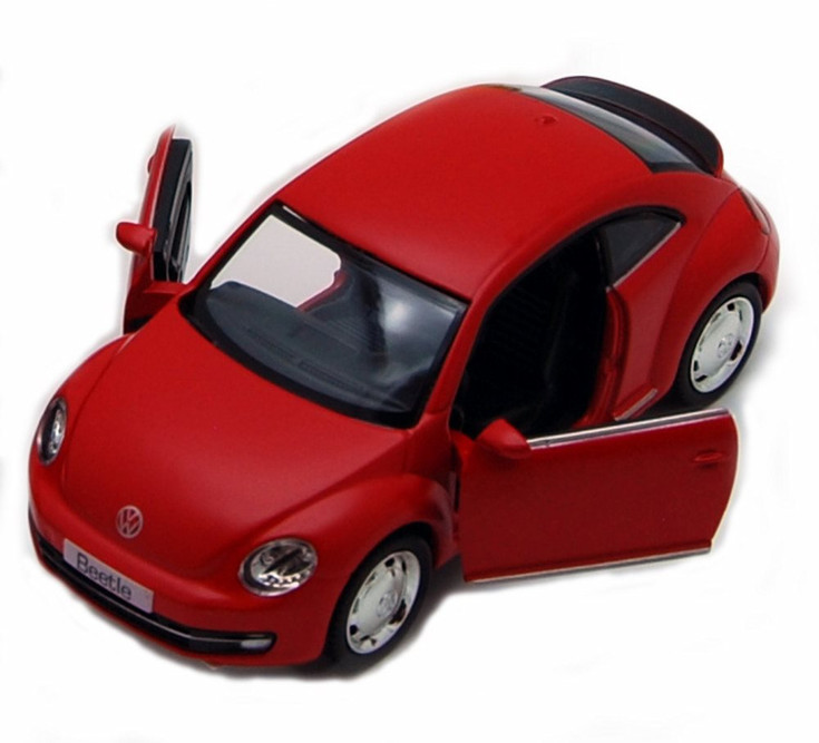 2012 Volkswagen Beetle, Red - Showcasts 555023M - 5Collectible