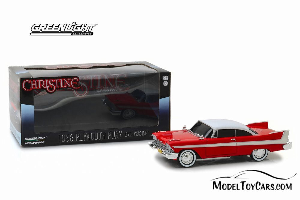 1958 Plymouth Fury 'Evil Version' Hard Top, Christine -  84082 - 1/24 scale Diecast Model Toy Car