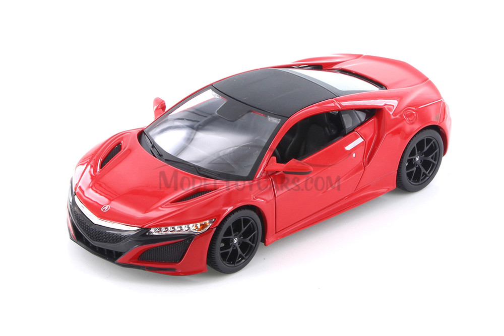 2018 Acura NSX Hardtop, Red - Showcasts 34234 - 1/24 scale Diecast Model Toy Car (1 car, no box)