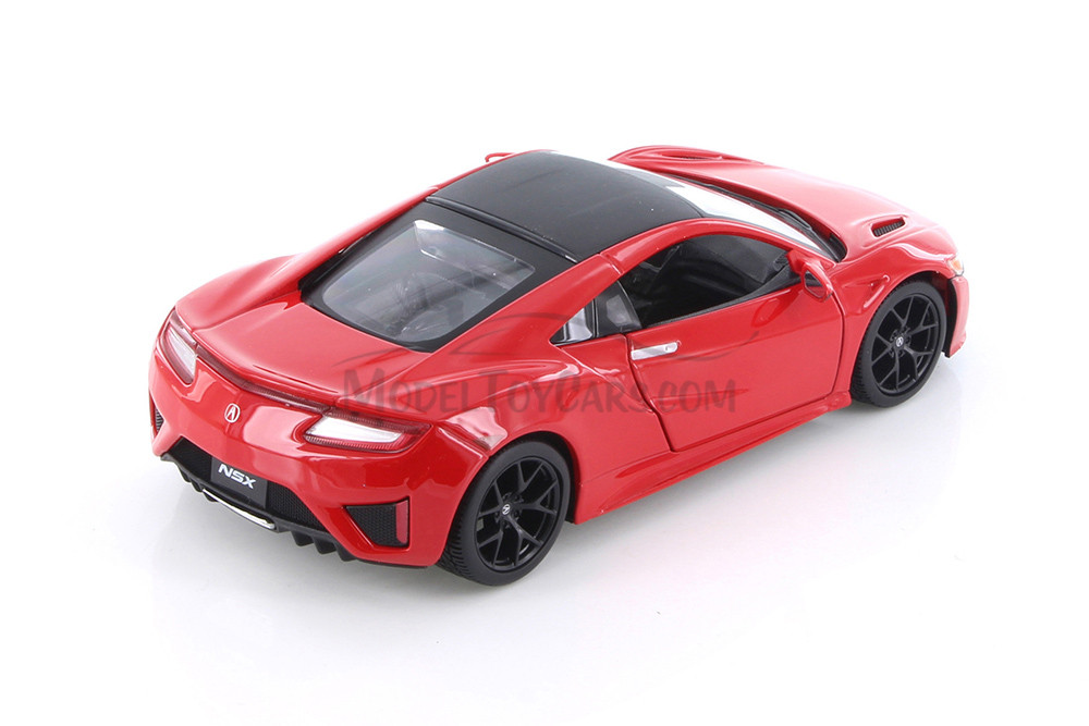 2018 Acura NSX Hardtop, Red - Showcasts 34234 - 1/24 scale Diecast Model Toy Car (1 car, no box)