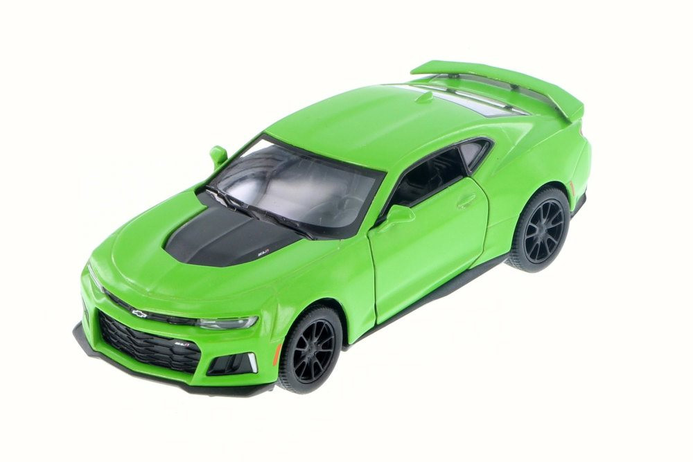 2017 Chevrolet Camaro ZL1, Green - Kinsmart 5399D - 1/38 Scale Diecast Model Toy Car