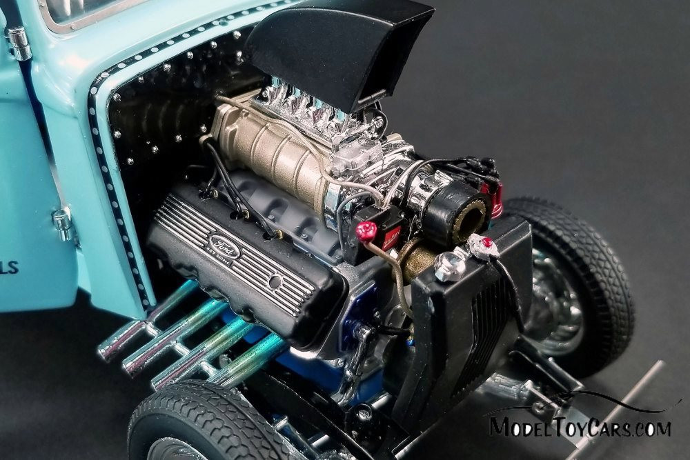 1933 Malco Gasser with Air Dam, Light Blue - Acme 1800911 - 1/18
