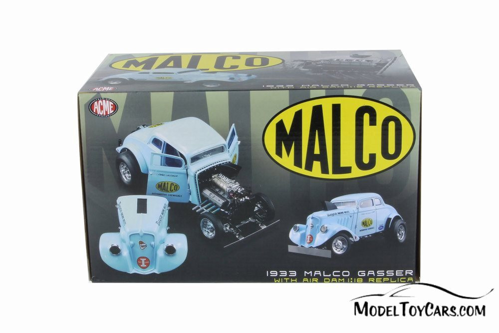 1933 Malco Gasser with Air Dam, Light Blue - Acme 1800911 - 1/18