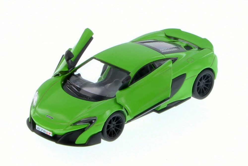 McLaren 675LT, Green - Kinsmart 5392D - 1/36 Scale Diecast Model Toy Car