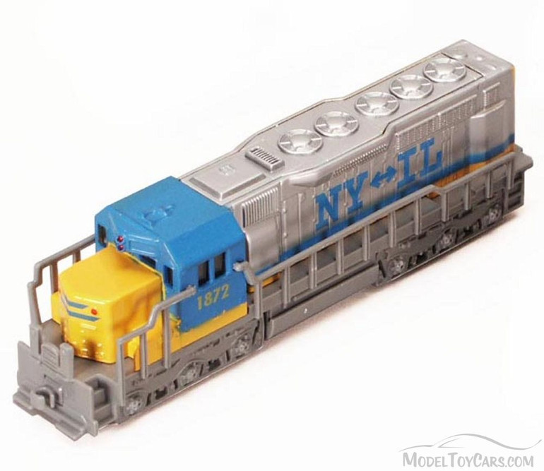 Freight Locomotive, Black - Showcasts 9934D - 6.75 Inch Scale Diecast Model Replica