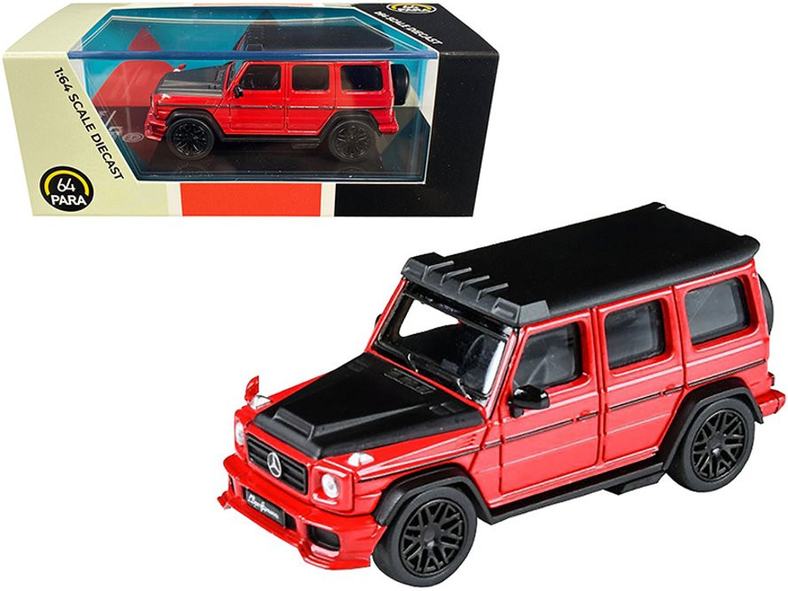 2018 Mercedes-Benz Liberty Walk AMG G63, Red - Paragon PA55162R - 1/64 scale Diecast Model Toy Car