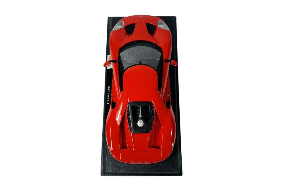 2017 Ford GT, Red - Maisto 31384R - 1/18 scale Diecast Model Toy