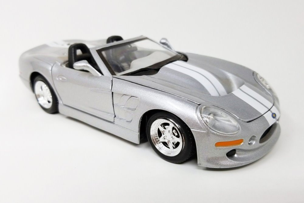 1999 Shelby Series One Convertible, Silver - Maisto 31277SV - 1/24