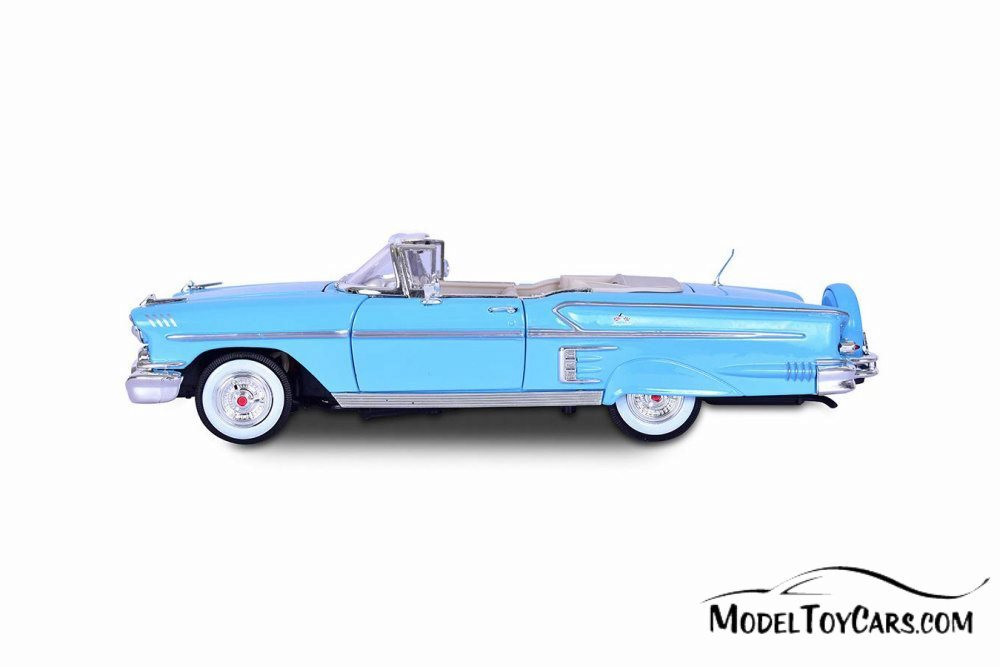 Yoshi 1958 CHEVY IMPALA ミニカー 1/18スケール 1958 Chevrolet Impala Diecast Model Car | Motormax