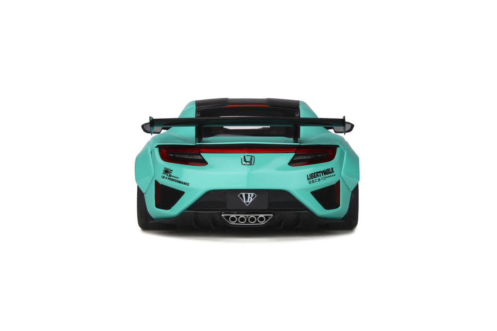 2017 Honda NSX Customized car by LB-Works, Tiffany Blue - GT Spirit GT806 -  1/18 scale Resin Car