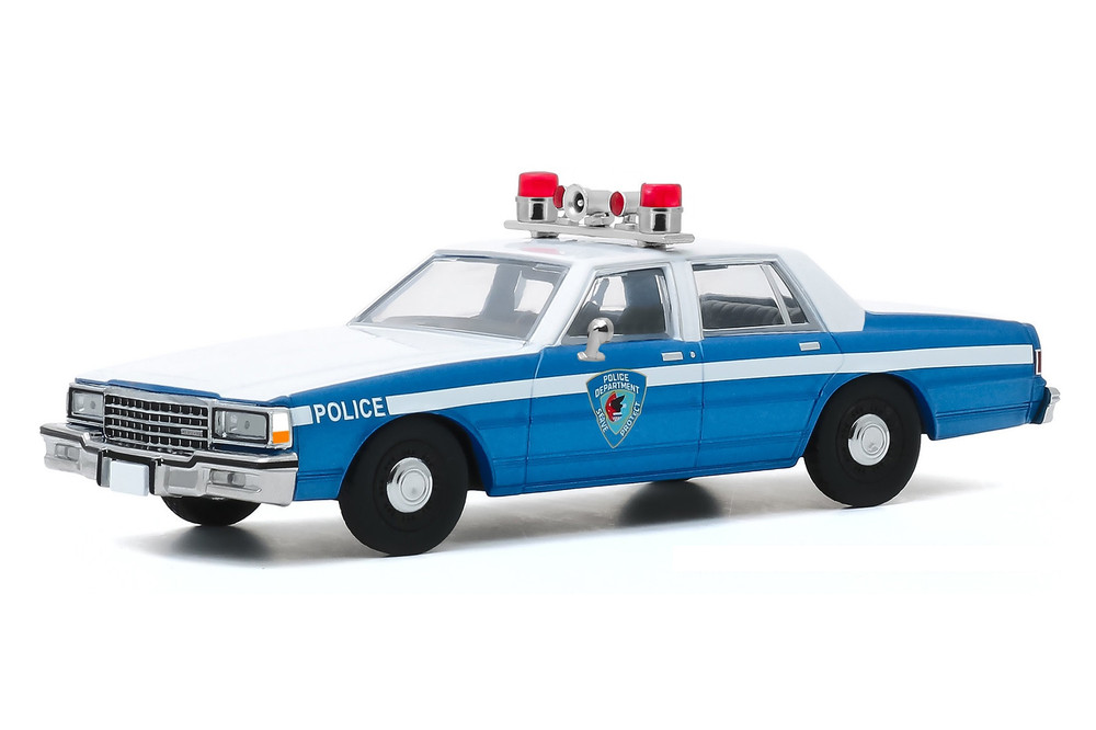 Wilmette, Illinois Police 1986 Chevy Caprice, Home Alone - Greenlight 86585 - 1/43 Diecast Car