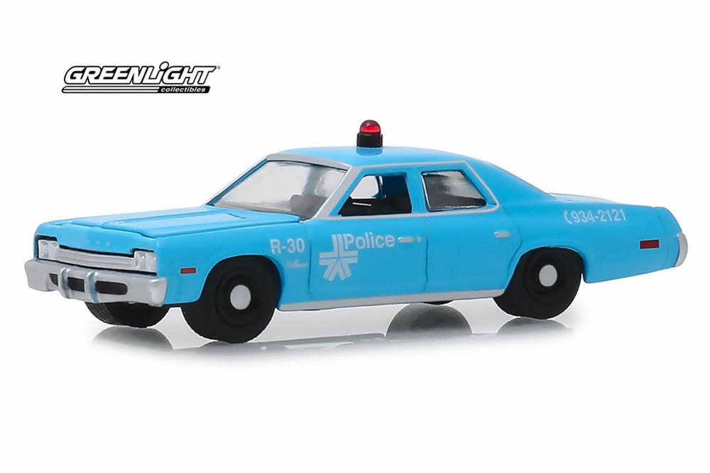 1974 Dodge Monaco, Montreal, Canada Police - Greenlight 42890/48 - 1/64 scale Diecast Model Toy Car