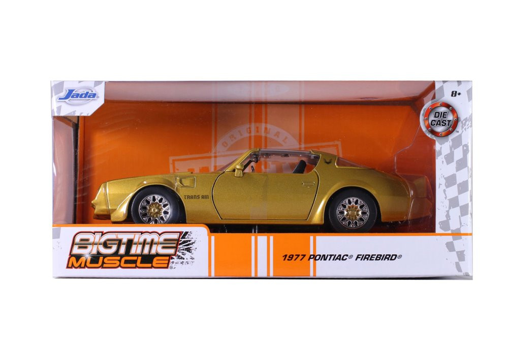 1977 Pontiac Firebird Trans Am T-Top, Gold - Jada Toys 32302/4 - 1
