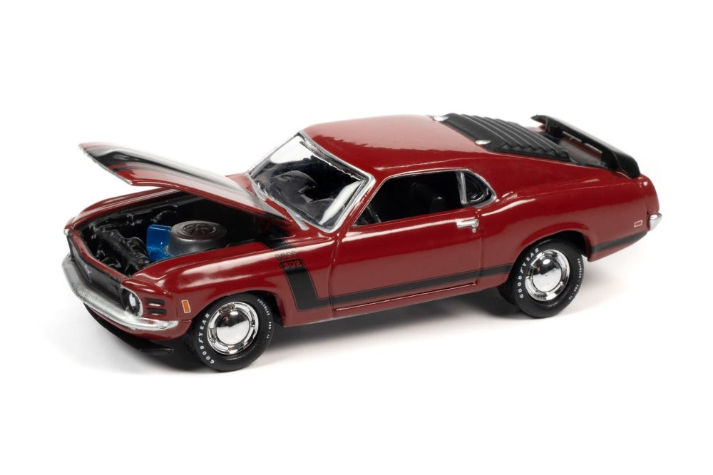 1970 Ford Mustang Boss 302, Candy Apple Red - Johnny