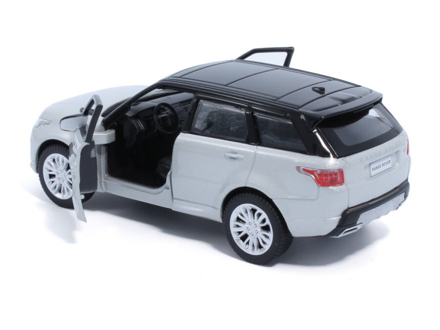 Land Rover Range Rover Sport, Indus Silver - Tayumo 36100016 - 1/36 scale Diecast Model Toy Car