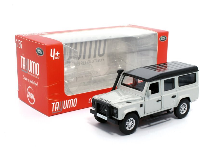 Land Rover Defender 110, Indus Silver - Tayumo 36100011 - 1/36
