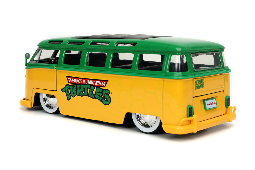 1962 Volkswagen Bus w/Leonardo figure, Teenage Mutant Ninja