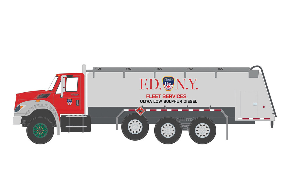 Fire Department City of New York 2018 Intl Tanker Truck 45110A/48 1/64 scale Diecast Model Toy Car