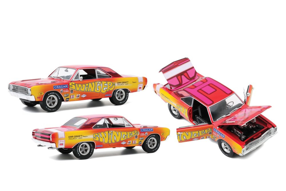 1969 ダッジ・ダート　340　スウィンガー - カークラフトプロジェクトカー 1969 Dodge Dart 340 - Swinger- Car Craft Project Car, Pink
