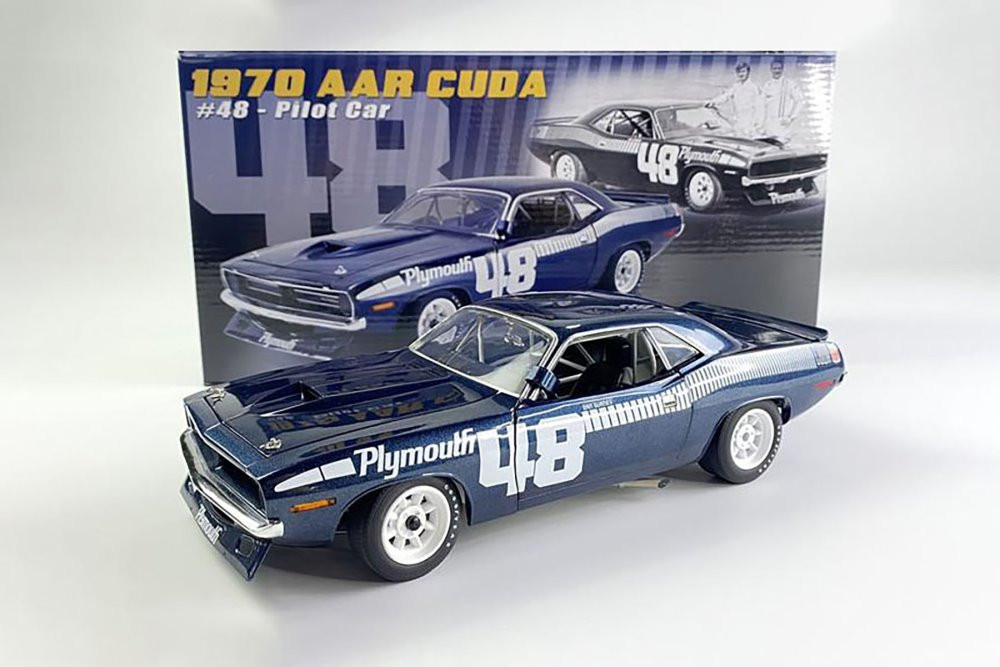 1970 Plymouth Barracuda AAR 'Cuda #48 Pilot Car, Metallic