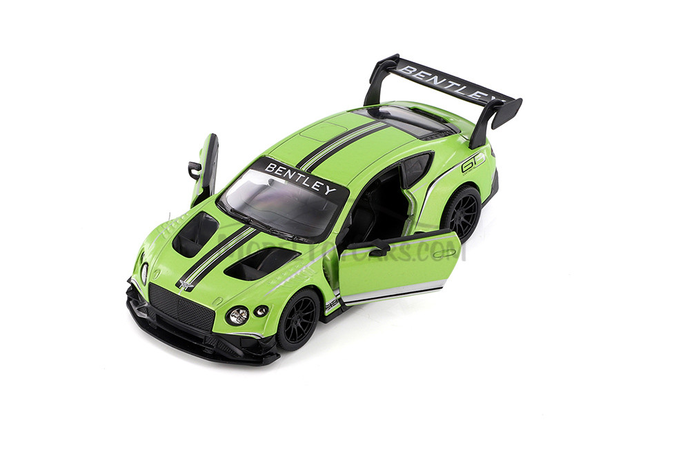 Kinsmart 2018 Bentley GT3 Diecast Car Set - Box of 12 5-inch