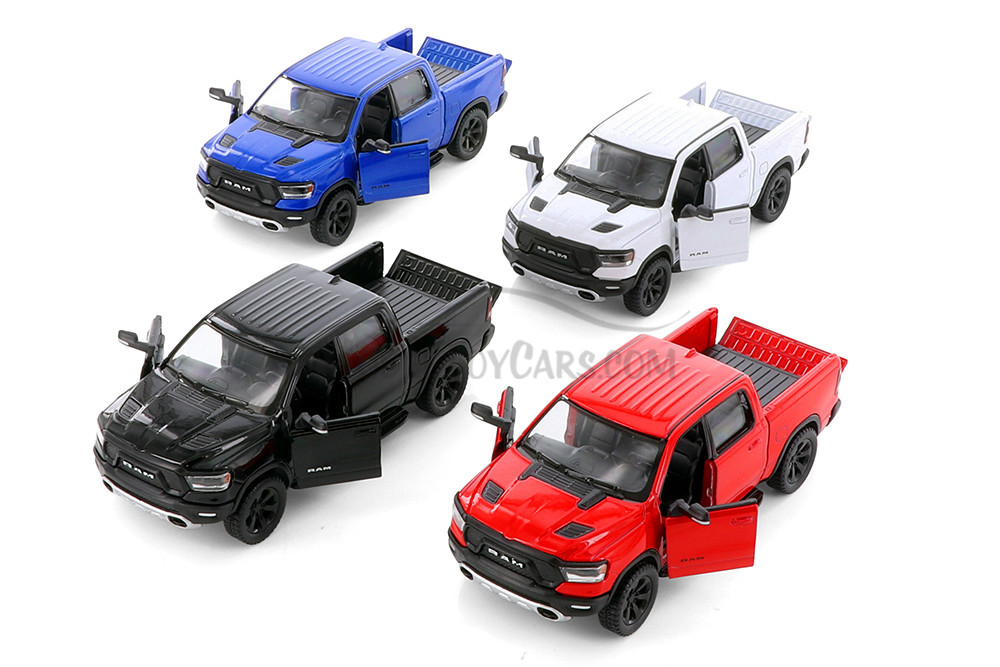  2019 Dodge Ram Pickup Diecast Car Set - Box of 12 5-inch Diecast Model Cars, Assorted Colors