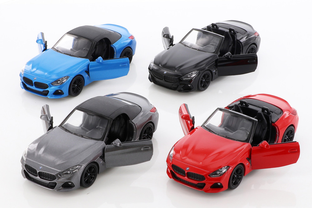 Kinsmart BMW Z4 Diecast Car Set - Box of 12 5-inch Diecast