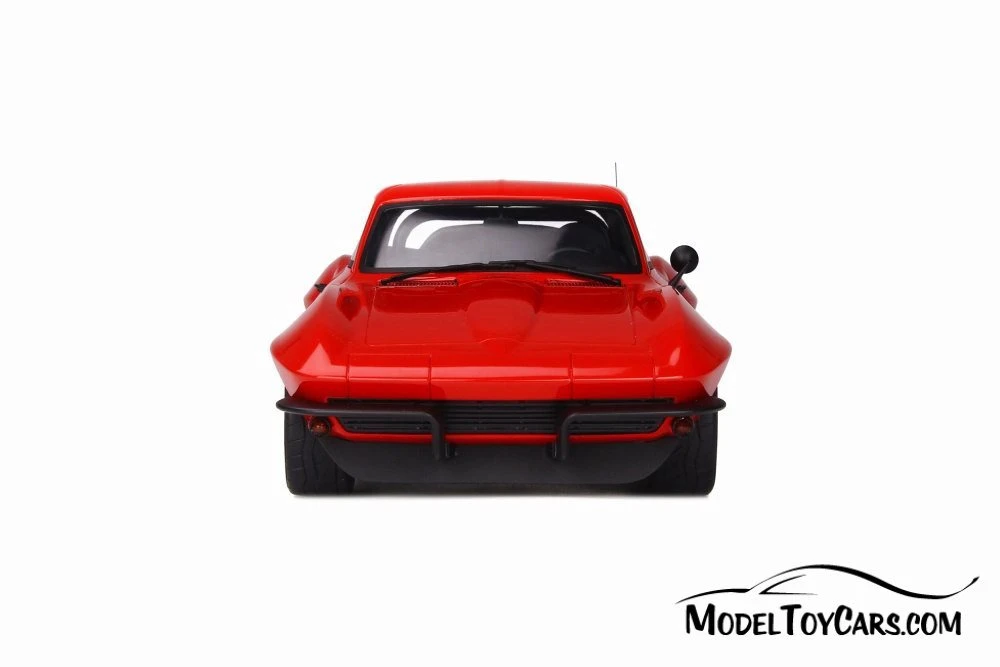 1965 Chevy Corvette C2 Hardtop, Red - GT Spirit GT266 - 1/18 scale Resin Model Toy Car