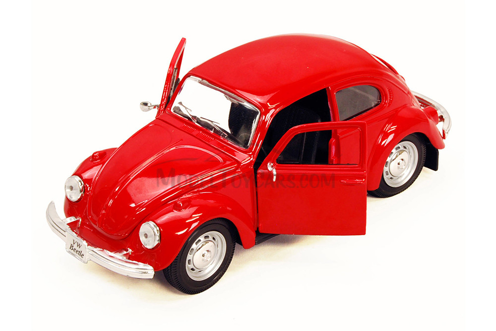 Volkswagen Beetle Hard Top, Red - Showcasts 34926 - 1/24 Diecast Car (Brand New, but NOT IN BOX)