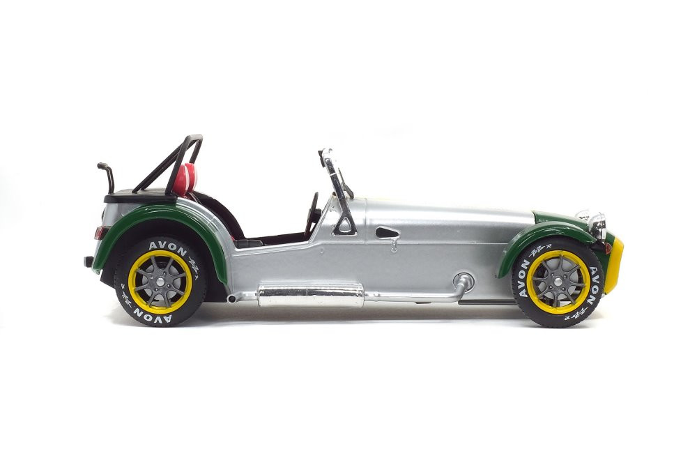 ソリド 1/18 ロータス セブン 1989 アルミ/グリーン Solido Lotus