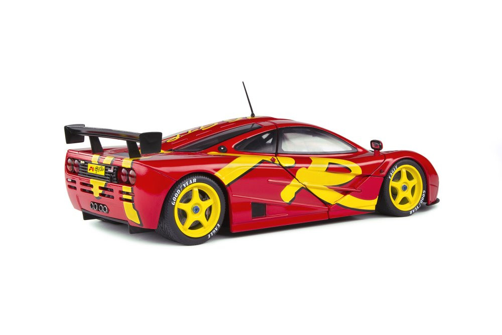 1996 McLaren F1 GTR Short Tail Launch Livery, Red and Yellow