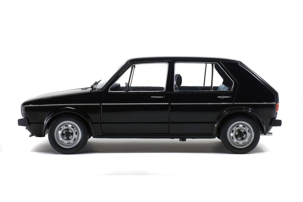 1983 Volkswagen Golf L, Black - Solido S1800209 - 1/18 scale Diecast Model Toy Car