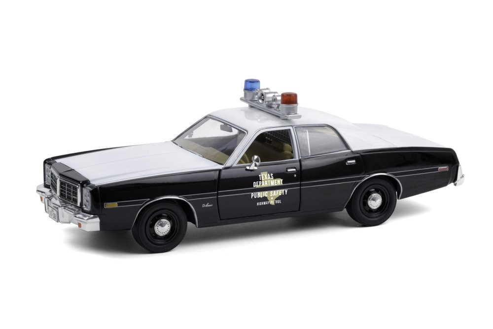 Texas Highway Patrol 1977 Dodge Monaco , White and Blue