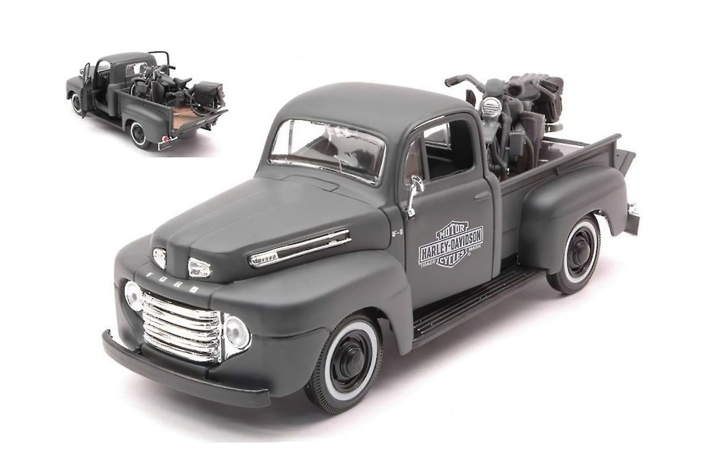 1948 Ford F-1 Pickup Harley-Davidson & 1948 WLA Flathead