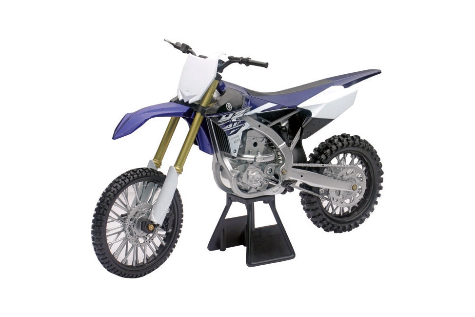 Yamaha YZ450F , Blue - New Ray 49643 - 1/6 scale Model Toy