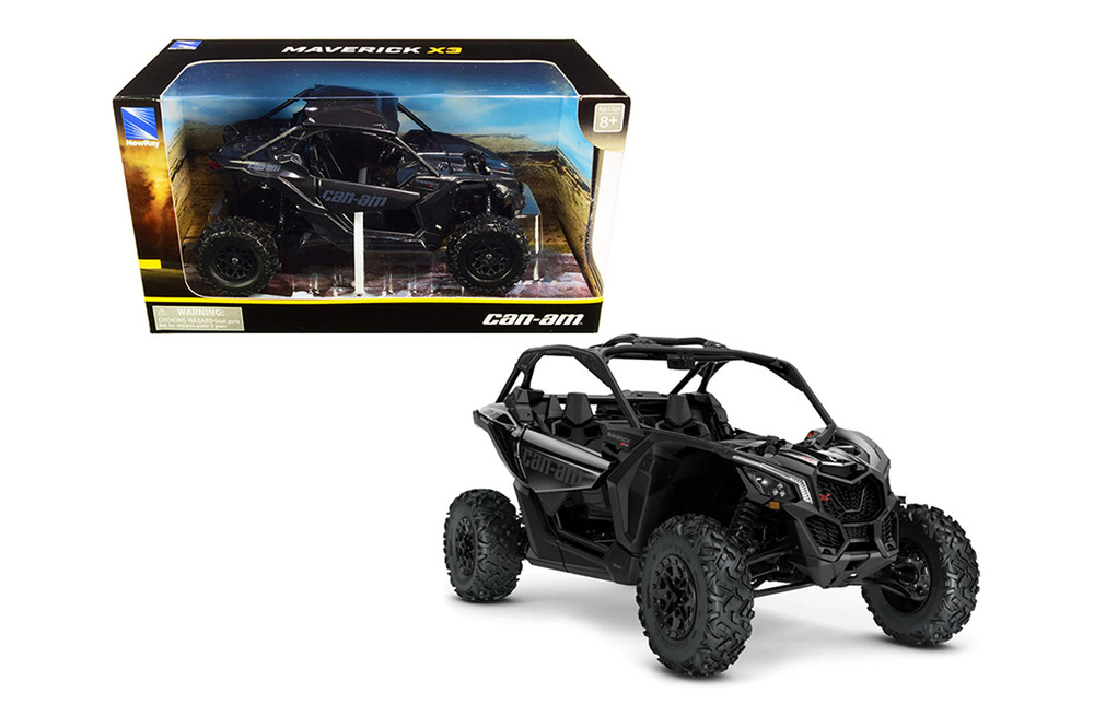 CAN-AM Maverick X3, Triple Black - New Ray 58193B - 1/18 scale