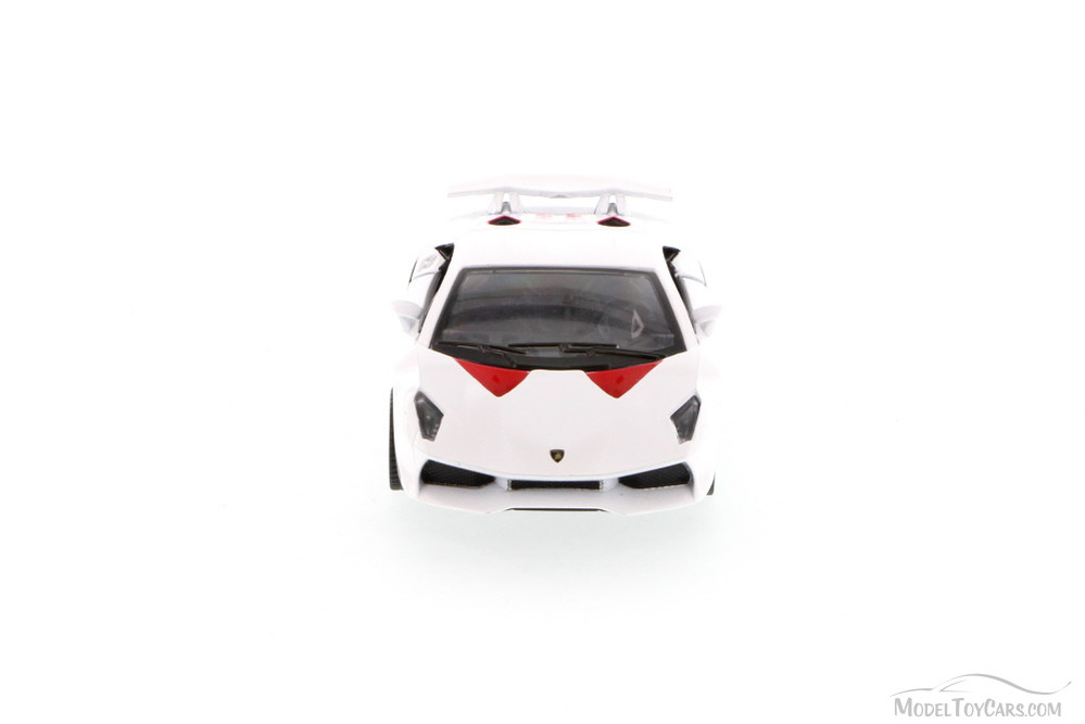 Lamborghini Sesto Elemento Hard Top, White - Kinsmart 5359D - 1/38 Scale  Diecast Model Replica (Brand New, but NOT IN BOX)