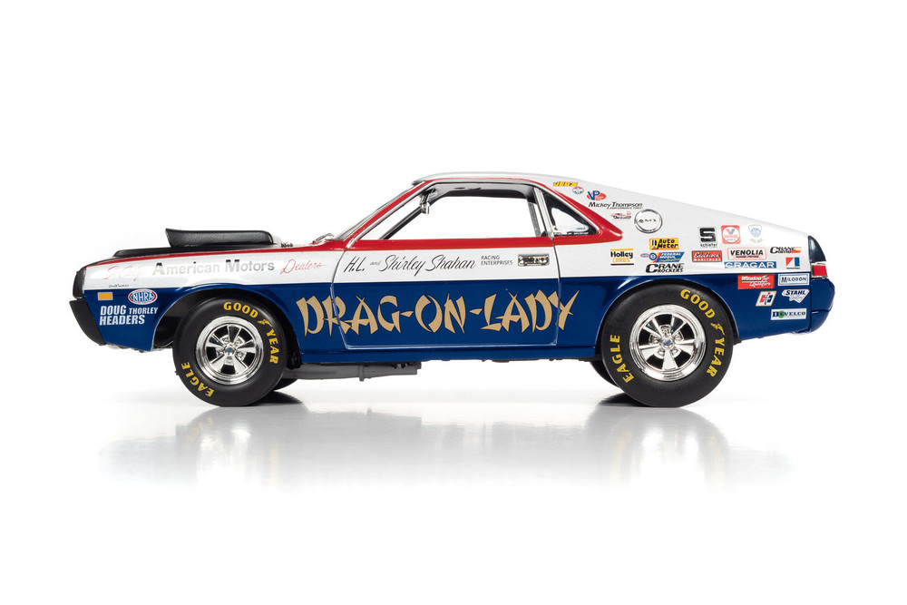 ぱ*ぱ様 1/18 アーテル　オートワールド アメリカンマッスルなど14台 1: Muscle Car & Corvette Nationals (MCACN) 1969 AMC AMX S/S Drag on