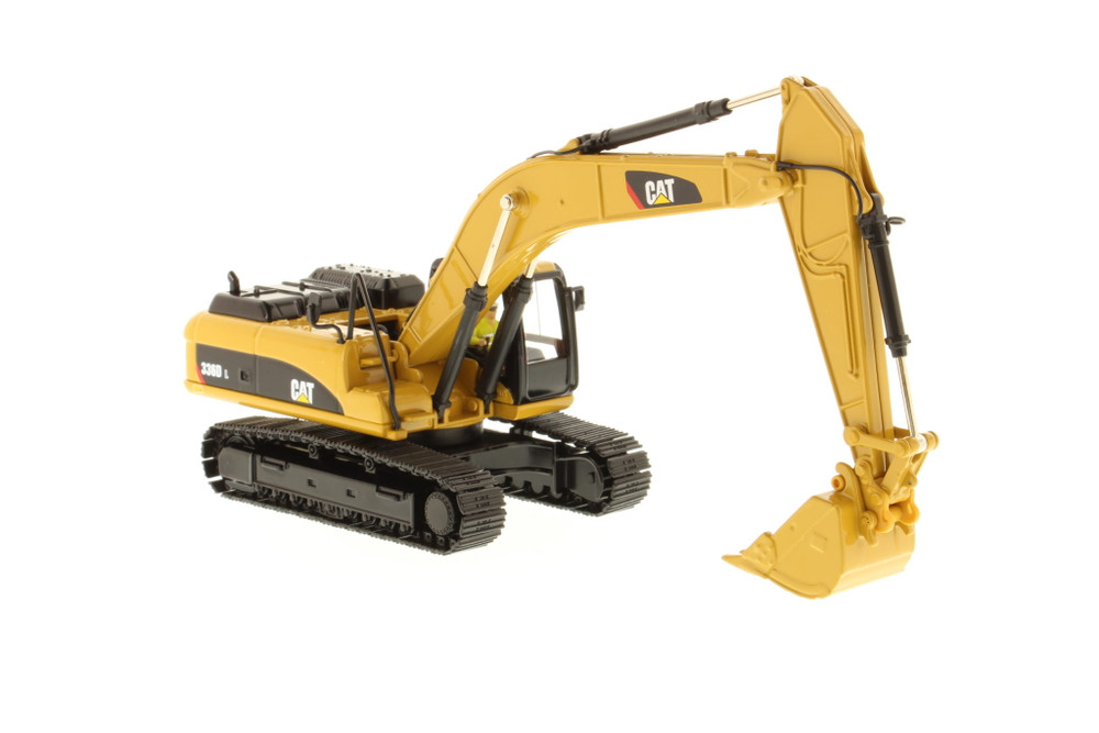 Caterpillar 336D L Hydraulic Excavator with Operator-  85241C - 1/50 scale Diecast Model Vehicle