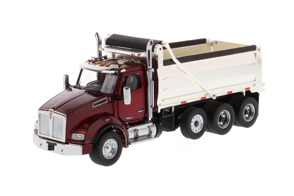 Diecast Masters 1:50 – Kenworth T880 SBFA Con Rimorchio Cisterna Heil | Modello In Pressofuso Serie Transport, Collezione 2022