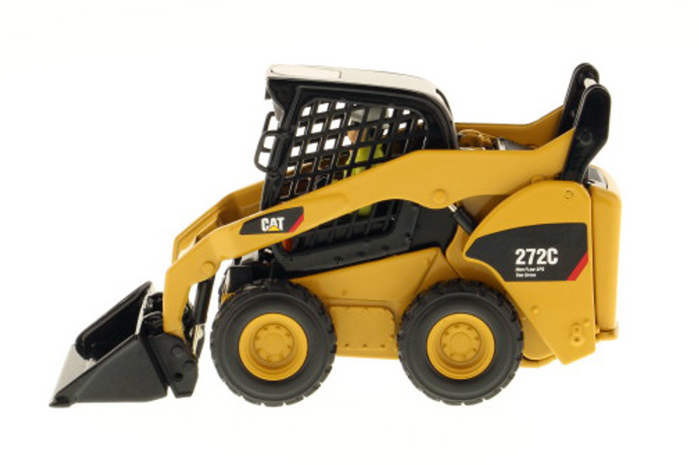 Caterpillar 272C Skid Steer Loader, Yellow - Diecast Masters 85167C - 1/32 Diecast Model Vehicle