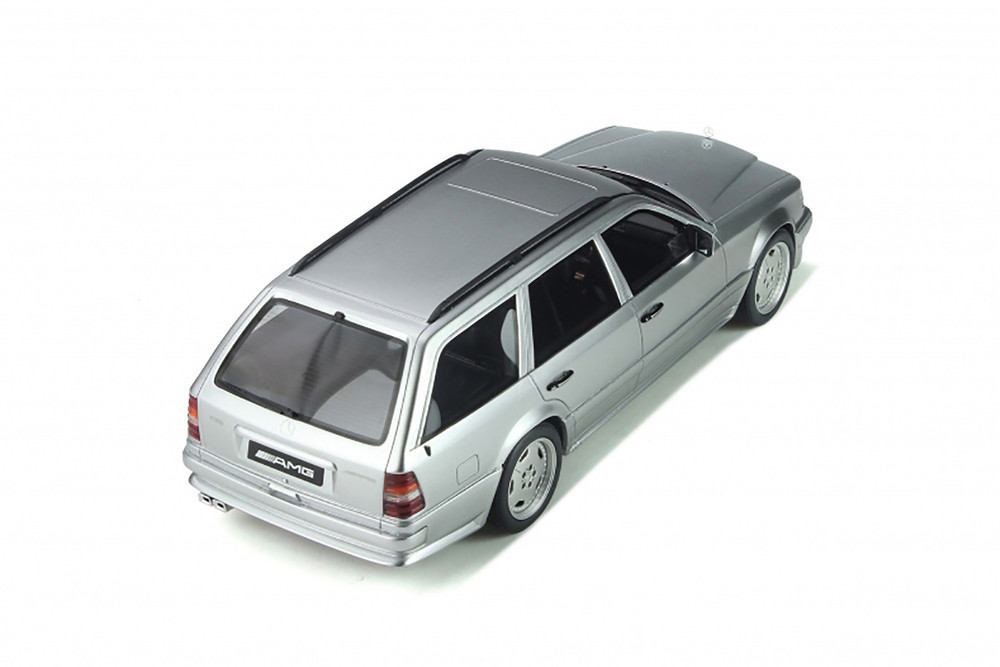 1995 Mercedes-Benz S124 E36 AMG, Brillian Silver - Ottomobile OT889 - 1/18 scale Resin Model Toy Car