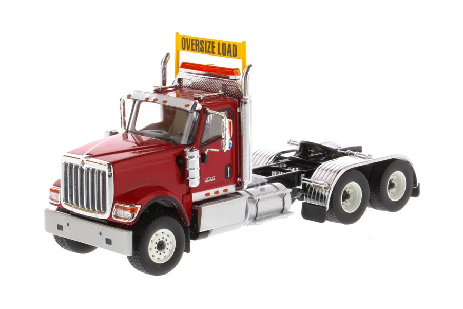 International HX520 SFFA Tandem Tractor (Cab only), Red - Diecast Masters 71002 - 1/50 Diecast Car