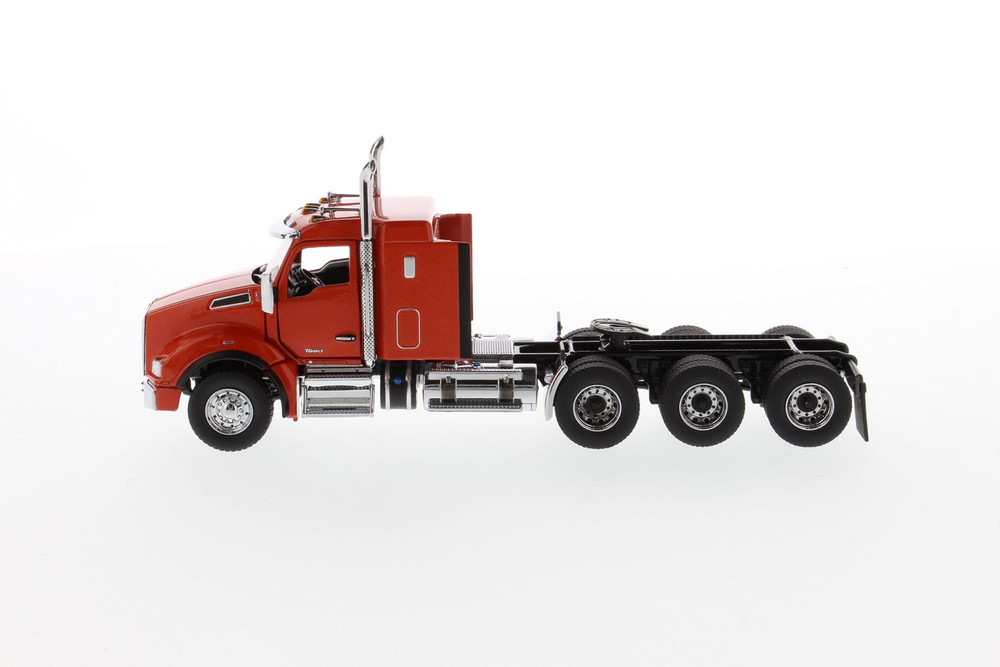 Kenworth T880 SBFA Sleeper Tridem Tractor (Cab Only), Speed Orange - Diecast Masters 71057 - 1/50 scale Diecast Model Toy Car