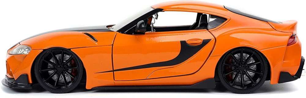 Han's 2020 Toyota Supra, Orange - Jada Toys 32097 - 1/24 scale Diecast Model Toy Car