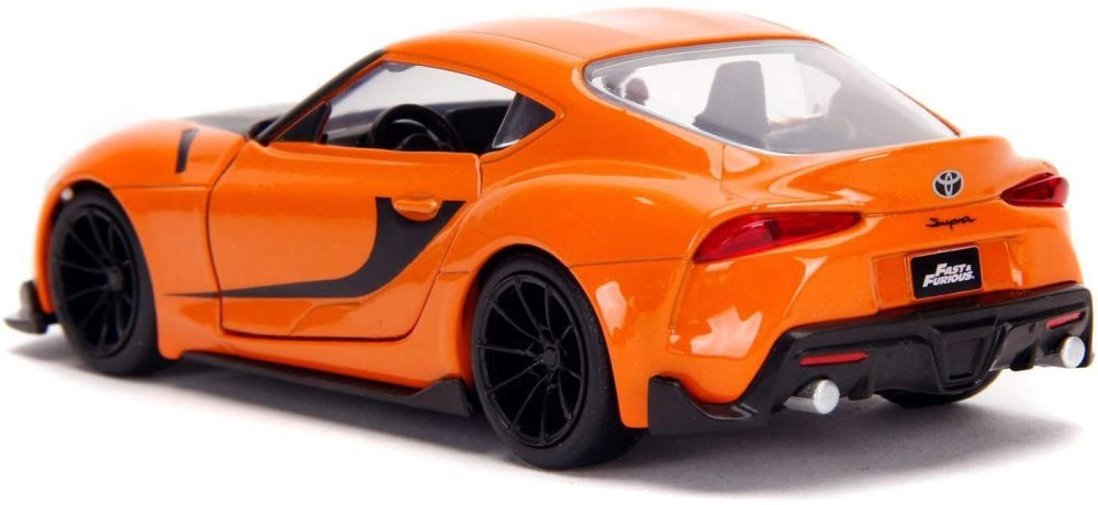 Han's 2020 Toyota Supra, Orange - Jada Toys 32016 - 1/32 scale