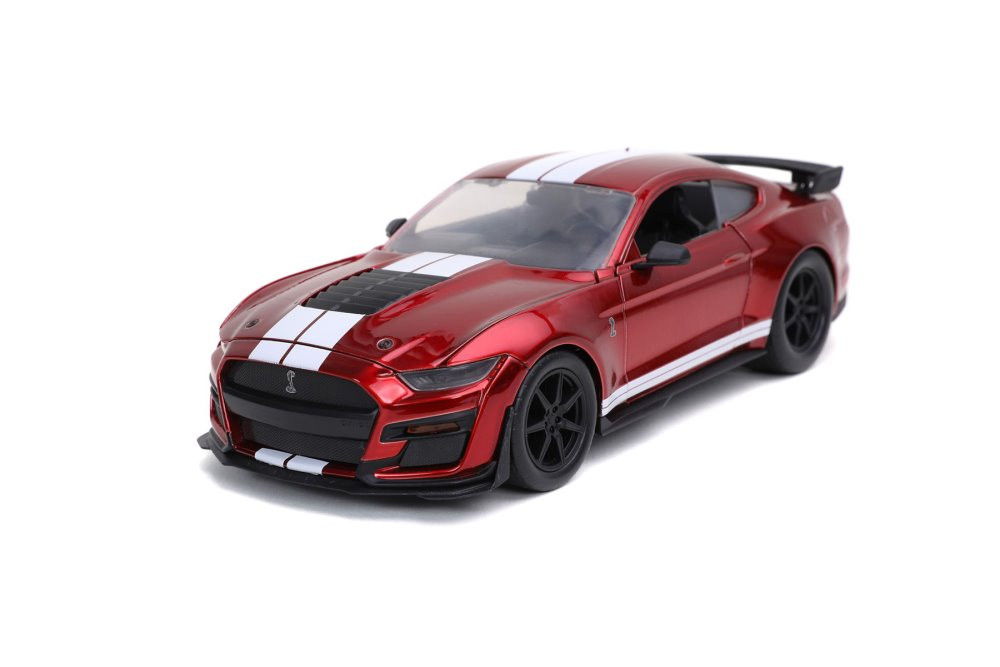 2020 Ford Mustang Shelby GT500, Red - Jada Toys 53003-W162GT - 1/24 scale Diecast Model Toy Car