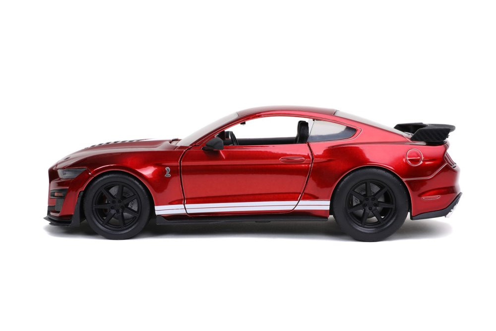 2020 Ford Mustang Shelby GT500, Red - Jada Toys 53003-W162GT - 1/24 scale Diecast Model Toy Car