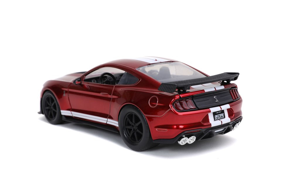 2020 Ford Mustang Shelby GT500, Red - Jada Toys 53003-W162GT - 1/24 scale Diecast Model Toy Car